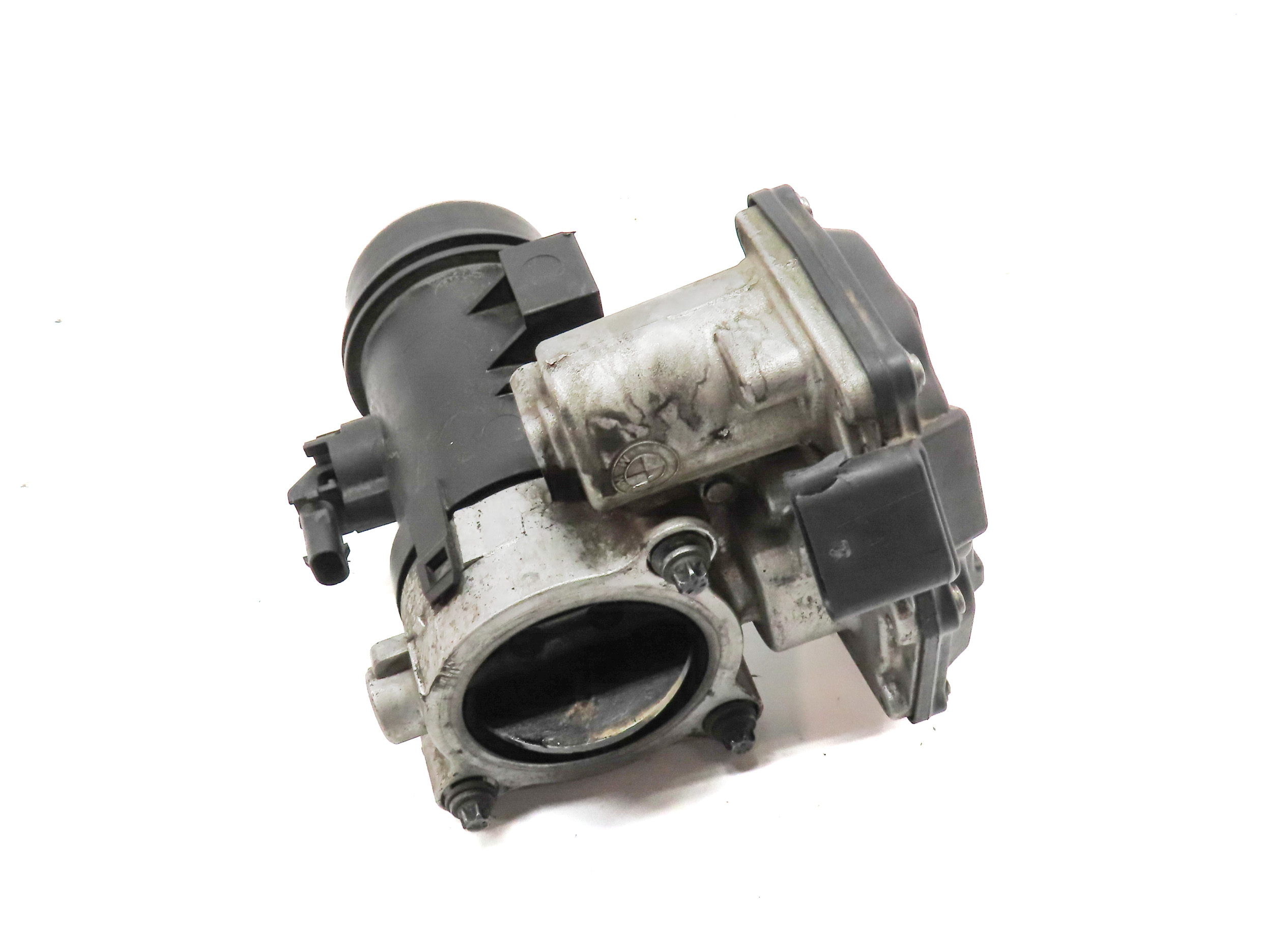 14-18 BMW X5 F15 3.0L TURBO DIESEL N57T ENGINE THROTTLE BODY — exact item pictured